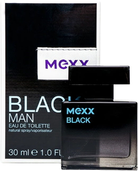 Туалетна вода для чоловіків Mexx Black Man 30 мл (3614228834759)