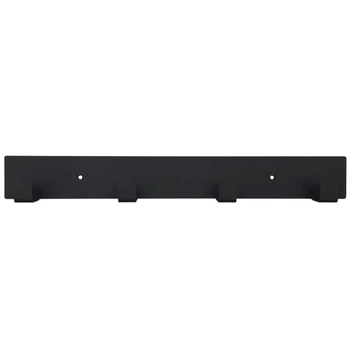 Вешалка настенная 40см х 5см Glozis Urban Black 40 H-103