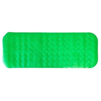 Коврик в ванную комнату на присосках MGZ-0901(Green) 35х95 см
