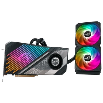 Відеокарта ASUS AMD Radeon RX 6900 XT 16GB LC ROG Strix Gaming TOP Edition (ROG-STRIX-LC-RX6900XT-T16G-GAMING) (GDDR6, 256 bit, PCI-E v4.0) Б/в