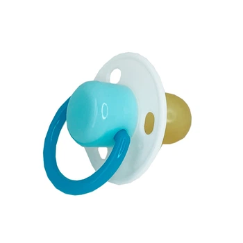 Детская Пустышка Латексная Mgz-0515(turquoise) Круглая (297158)