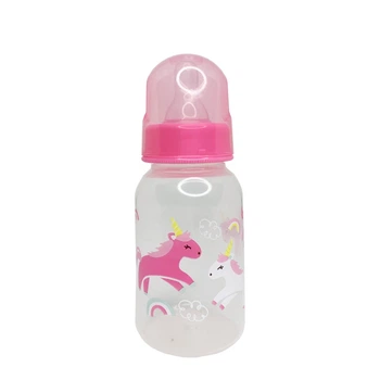 Бутылочка для кормления "Единороги" MegaZayka MGZ-0204(Pink) 150 мл