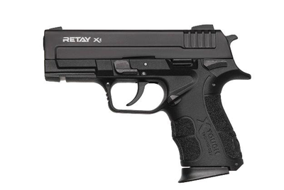 Стартовый пистолет Springfield, Retay X1 Black + 20 патронов, сигнальный пистолет под холостой патрон 9мм, шумовой пистолет
