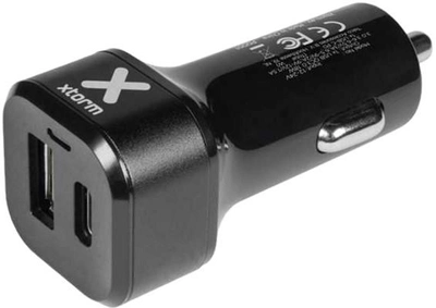 Ładowarka samochodowa Xtorm Car Charger USB Type-C - USB Type-A 48 W Black (8718182276329)