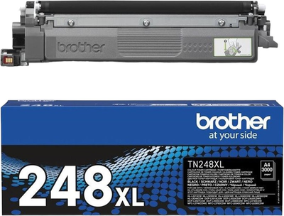 Тонер Brother TN-248XLBK - XL лазерний Black 3000 сторінок (TN248XLBK)