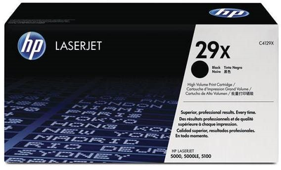 Тонер HP 29X C4129X лазерний Black 10 000 сторінок (C4129X)