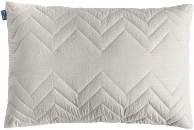 Подушка для сну IDEIA Nordic Comfort+ 50х70 см Антиалергенне волокно чохол зі стібкою та блискавкою Сіра (4820227280971)