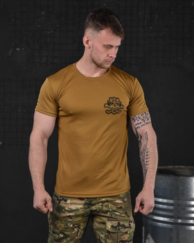 Тактическая потоотводящая футболка odin panotos кайот XL