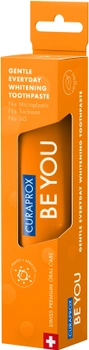 Pasta do zębów Curaprox Be You Regenerative Whitening Toothpaste Peach and Apricot Flavour 60 ml (7612412429503)