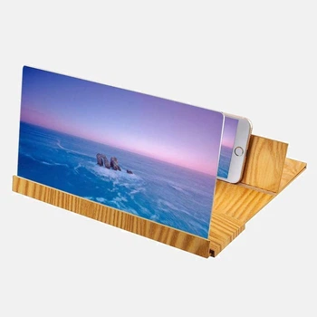 3D-увеличитель экрана телефона Enlarged Screen Magnifier Brown