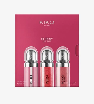 Набір блисків Kiko Milano GLOSSY LIP SET (8059385017136) – купить