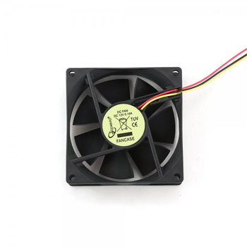 Вентилятор Gembird FANCASE, для корпуса, 3-pin мини-разъем, 80х80мм