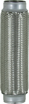 Гофра глушителя 55х280мм. 3-х слойная (CarLine) (длинный фланец) CL 55х280