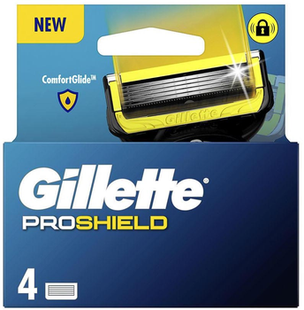 Змінні картриджі для бритви Gillette Fusion Proshield 4 шт (8001090621528)