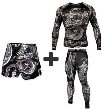 Комплект MMA "3в1" Venum Dragons Flight (Рашгард, Шорты и Легинсы) M