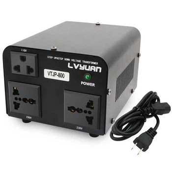 Мережевий адаптер напруги 220v на 110v 800W (500W)