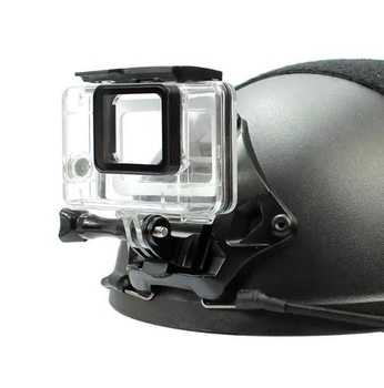 Крепеж на военный шлем для экшн камеры крепление на армейский тактический шлем NVG Mount (фикс)