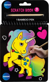 Скретч-книга Centrum 80273 Unicorn 16х19 см 9 листов (4030969802731)