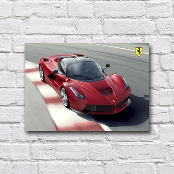 Дерев’яний постер «Ferrari LaFerrari» 210х297 мм