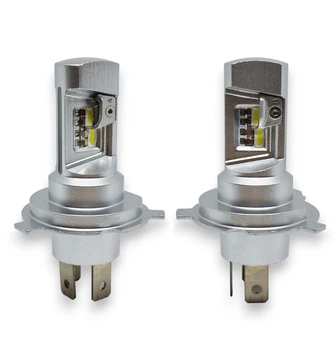 Комплект світлодіодних ламп H4 модель V12 12 SMD LED csp chips 40W 12V 6000K 8000Lm (39334)