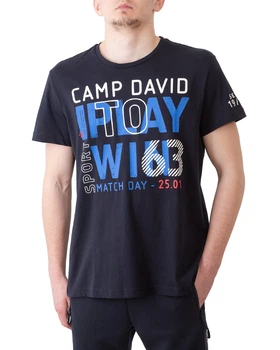 Футболка чоловіча CAMP DAVID (CS2112-3527-31/22-2) Синій S