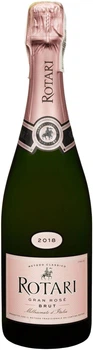 Вино ігристе Rotari Riserva Rose Trento DOC рожеве брют 0.75 л 12.5% (8004305010148)