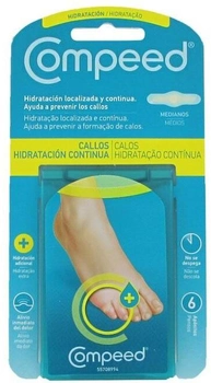Пластырь для ног Compeed Calluses Continuous Hydration 6 шт (55710659)