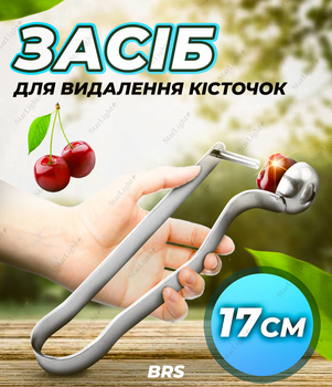 Інструмент для видалення кісточок вишнечистка ручна BRS Silver