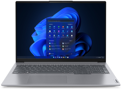 Ноутбук Lenovo ThinkBook 16 G6 ABP Arctic Grey / 16" IPS WUXGA / AMD Ryzen 3 7330U / RAM 16 ГБ / SSD 512 ГБ / Windows 11 Pro + MS Office (Word, Excel)
