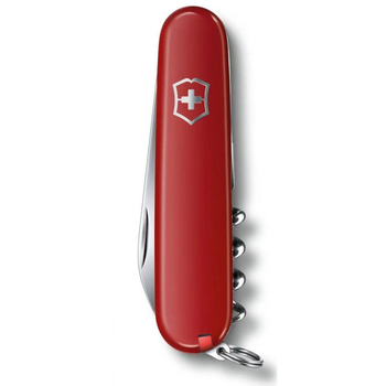 Складаний швейцарський ніж Victorinox Waiter Ukraine Red-Black 9in1 Vx03303.1.3