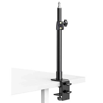 Стойка со струбциной Profi-light SS-070, Настольный держатель штатив 70 см