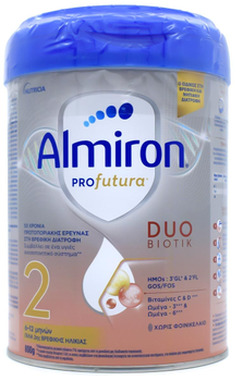 Молочна суміш для дітей Almiron 2 Profutura Duobiotik 800 г (8718117612253)
