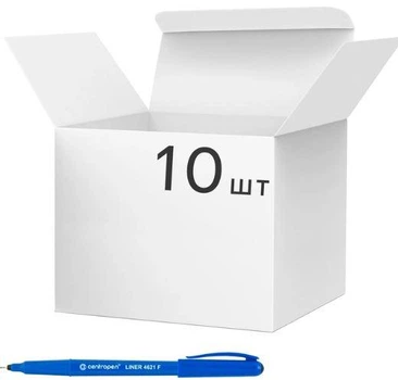 Набір лайнерів Ergoline 0.3 мм Чорних 10 шт. 4621/01 Centropen