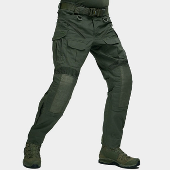 Тактические штаны UATAC Gen 5.4 Olive (Олива) с наколенниками S