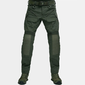 Тактичні штани UATAC Gen 5.4 Olive (Олива) з наколінниками 3XL