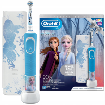 Электрическая зубная щетка Oral-B Vitality Pro Kids 3+ Frozen 2 + TC (4210201309512)