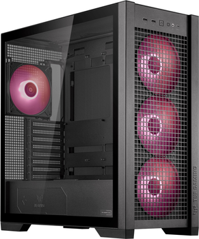 Корпус ASUS TUF GAMING GT302 TG ARGB BLACK