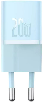 Зарядний пристрій для телефону Baseus 20W USB Type-C Blue (CCGN050103)