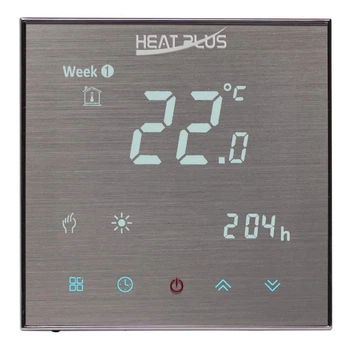 Терморегулятор Heat Plus Iteo Steel Wi-Fi Серый (IteoSTWF)