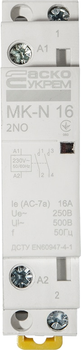 Контактор АСКО-УКРЕМ 16 A 220V 2NO 2P MK-N (A0040030023)