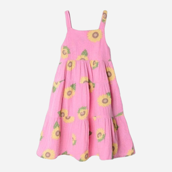 Sukienka dziecięca dla dziewczynki Cool Club CCG2413369 128 cm Różowa (5903977347329)