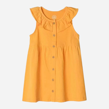 Sukienka dziecięca dla dziewczynki Cool Club CCG2402704 68 cm Żółta (5903977287243)