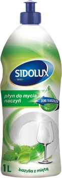 Гель для миття посуду Sidolux Dish Spa Strong Базилік і м'ята 1000 мл (5902986269967)
