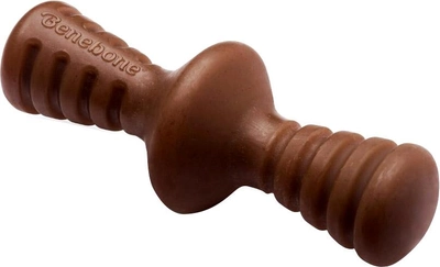 Zabawka dla psów o smaku masła orzechowego Benebone Zaggler Peanut Butter 8 cm Brown (0854111004576)