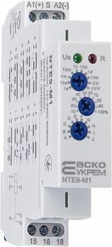 Реле часу АСКО-УКРЕМ NTE9-M1 AC/DC 12-240V (A0010240005)