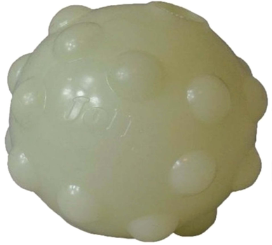 Piłka dla psów Jolly Pets Jumper Ball Glow 7.5 cm White (0788169300666)