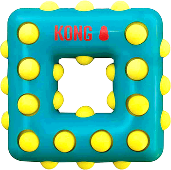 Zabawka dla psów Kong Dotz Square 15 cm Multicolour (0035585401041)
