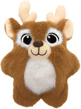 Zabawka dla psów Kong Holiday Snuzzles Reindeer Medium Brown (0035585499246)
