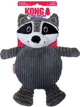 Іграшка для собак Kong Low Stuff Crackle Tummiez Raccoon 29 см Multicolour (0035585495033)