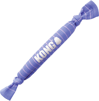 Іграшка для собак Kong Puppy Signature Crunch Rope Single 14 см Purple (0035585503271)